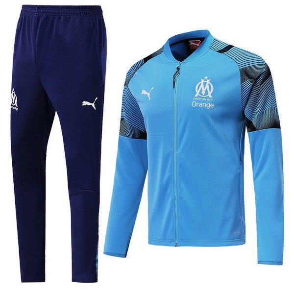 Chandal Del Marsella 2018-2019 Azul Claro Negro